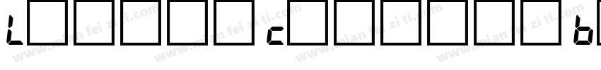 Liquid Crystal Bold字体转换